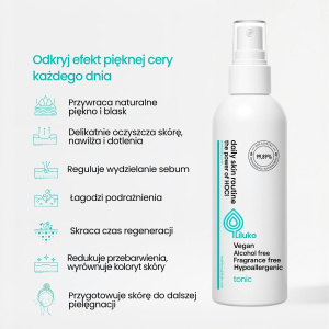 Naturalny tonik do twarzy Liluko z kwasem podchlorawym