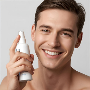Soothing aftershave spray with HOCl for men irritation relief Liluko